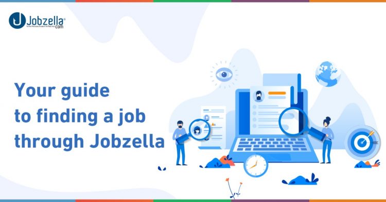 With details: Learn about how to find a job through Jobzella