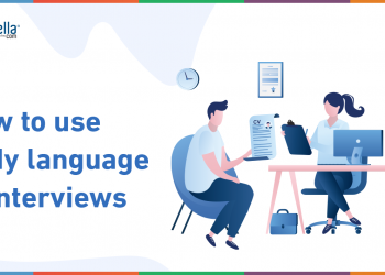Body language in interviews