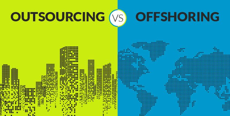 خدمات التعهيد المحلية والدولية outsourcing