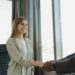HR recruiter and candidate handshake